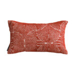 35cm Throw Pillow Burgundy Cinnabar Perfect Burnt Indoor Outdoor Corded