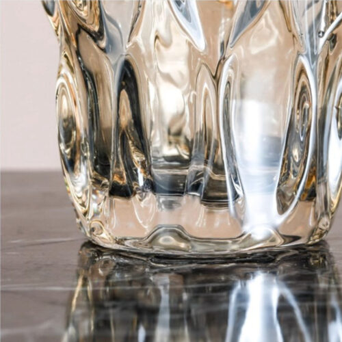 29cm Glass Clear Vase Crystal VASE Thick Modern Decor - Image 6