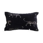 35cm Black Throw Pillow Elegant Decorative Cushion Living Room Modern Decor