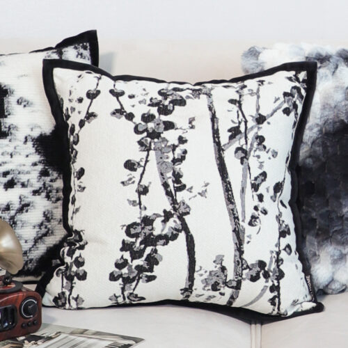 50cm Throw Pillow Botanical Modern Elegant - Image 4