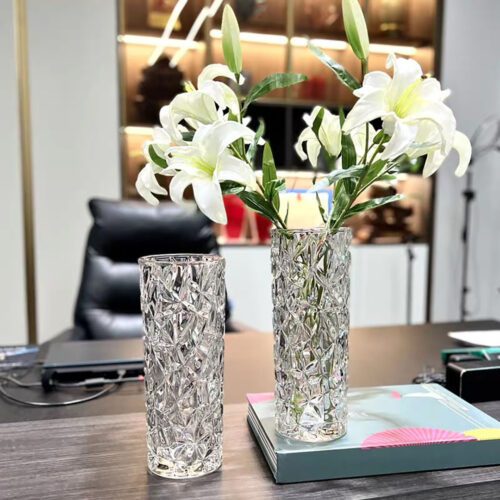 14cmx30cm Heavy Duty Glass Vase Crystal Clear - Image 3