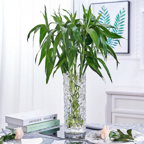14cmx30cm Heavy Duty Glass Vase Crystal Clear - Image 4