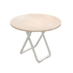 80cm Light Wood Color Table Versatile Use Modern