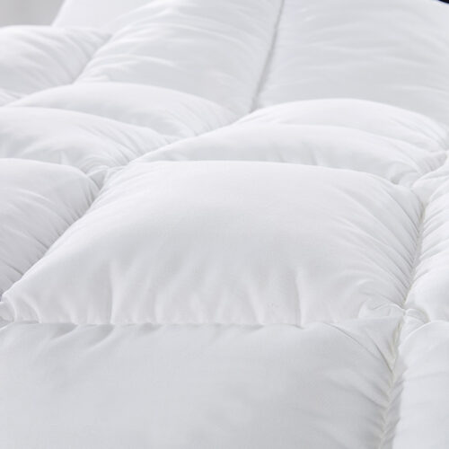 Royal Comfort Goose Feather & Down Quilt Bed Doona Duvet Comforter King 500GSM - Image 2