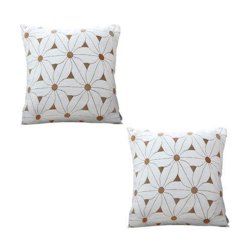 2x 50cm Throw Pillow Premium Polyester Fiber Thick Cotton Ultimate Comfort