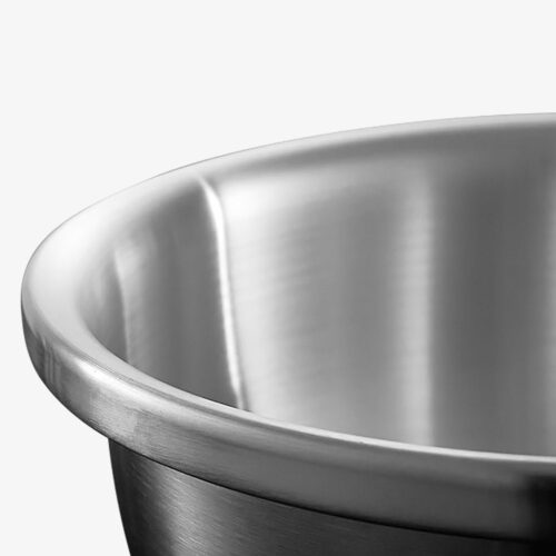 2x 5Pcs Deepen Matte Stainless Steel Stackable Baking Washing Mixing Bowls Set Food Storage Basin - Image 10