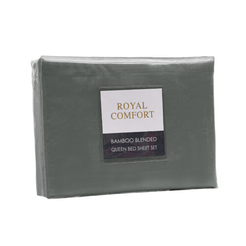 Royal Comfort Bamboo Blended Sheet & Pillowcases Set 1000TC Ultra Soft Bedding - Image 4