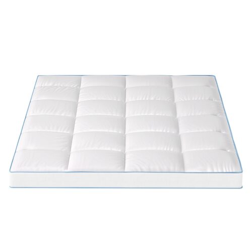 Giselle Bedding Mattress Topper Pillowtop Bamboo 10cm Double - Image 3