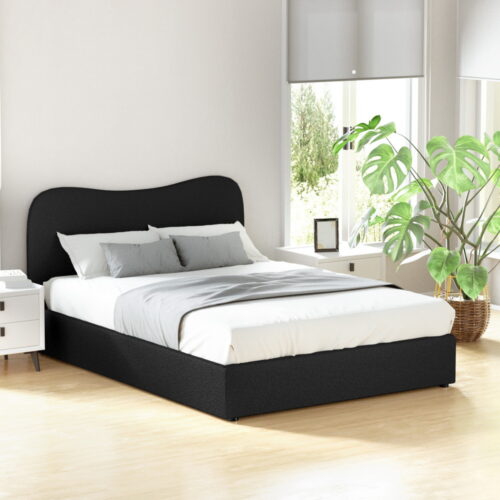 Artiss Bed Frame Double Size Boucle DARA - Image 7
