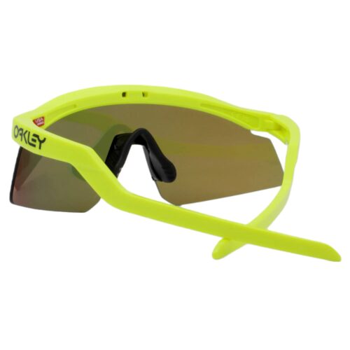Oakley OO 9229-0537 Hydra Tennis Ball Yellow Prizm Ruby Mens Shield Sunglasses - Image 5