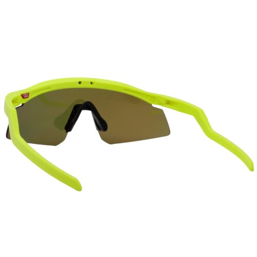 Oakley OO 9229-0537 Hydra Tennis Ball Yellow Prizm Ruby Mens Shield Sunglasses - Image 4