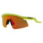 Oakley OO 9229-0537 Hydra Tennis Ball Yellow Prizm Ruby Mens Shield Sunglasses