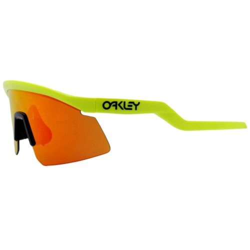 Oakley OO 9229-0537 Hydra Tennis Ball Yellow Prizm Ruby Mens Shield Sunglasses - Image 2