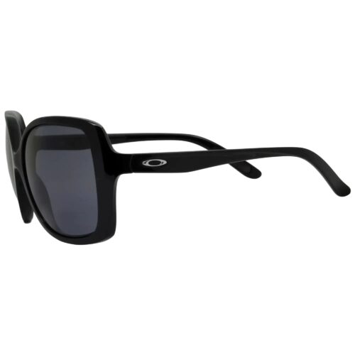 Ex Display Oakley OO 9125-01 Beckon Polished Black Grey Womens Rare Sunglasses - Image 3