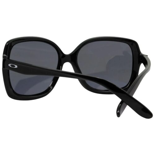 Ex Display Oakley OO 9125-01 Beckon Polished Black Grey Womens Rare Sunglasses - Image 5