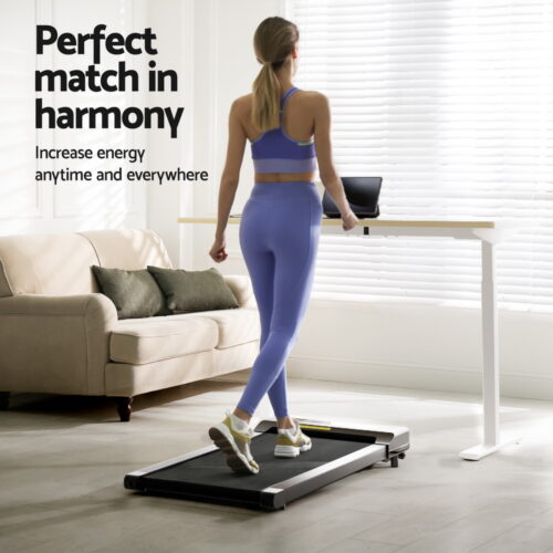 Artiss Electric Treadmill with 120cm Automatic Standing Desk Walking Pad 400mm - Image 4