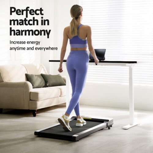 Artiss Treadmill 120cm Automatic Standing Desk with 400mm Electric Walking Pad - Image 4