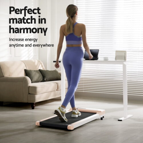 Artiss Treadmill with 120cm Automatic Standing Desk Electric Walking Pad - Image 4