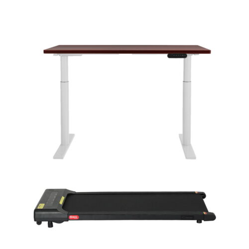 Artiss 400mm Treadmill Electric Walking Pad with 120cm Automatic Standing Desk - Image 3