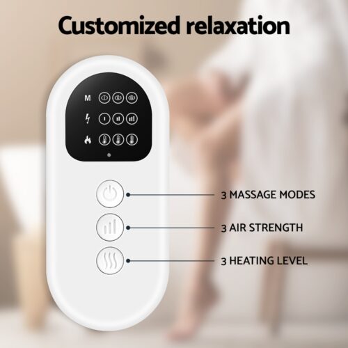 Livemor Leg Massager Heated Air Compression Calf Relaxation - Image 5