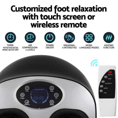 Livemor Kneading Heated Foot Massager Electric Massagers - Image 5