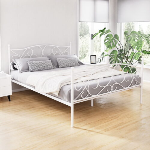 Artiss Bed Frame Queen Size Metal Bed Frame GROA - Image 7
