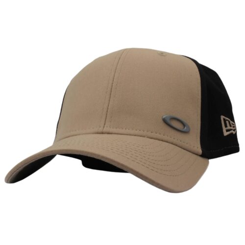 Oakley Tinfoil Cap Mens S/M Flex Fit Stretch Light Curry New Era Baseball Hat - Image 2
