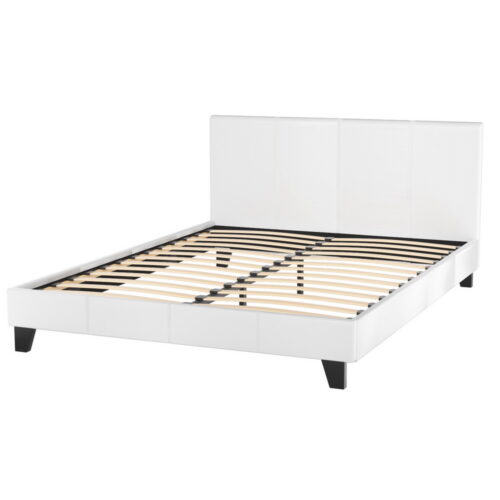 Artiss Bed Frame Queen Size White NEO - Image 3