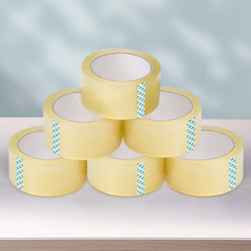 6 Rolls Packing Box Tape Packaging Cartons Boxes Clear Sticky Sealing 45mm 75M - Image 7