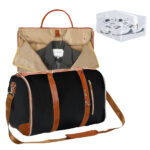 Slimbridge Garment Bags 2 in 1 Hanging Suit Bag Black