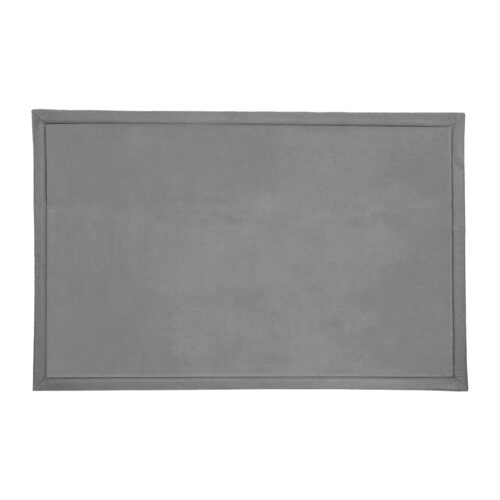 Marlow Area Rug Soft Coral Velvet Large Carpet Mat Washable Grey 120x200cm