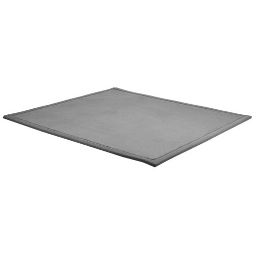 Marlow Area Rug Soft Coral Velvet Large Carpet Mat Washable Grey 120x200cm - Image 2