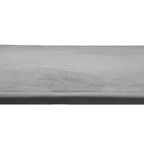 Marlow Area Rug Soft Coral Velvet Large Carpet Mat Washable Grey 120x200cm - Image 6