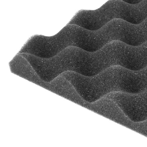 14pcs Acoustic Wall Panels Sound Absorbtion Foam Noise Wedge Tile Studio 50x50CM - Image 4