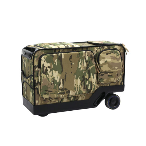 Slimbridge 20" Electric Riding Luggage Suitcase Green Colour - Image 2