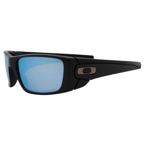 Oakley OO 9096-D8 Polarized Fuel Cell Matte Black Prizm Deep Water Sunglasses