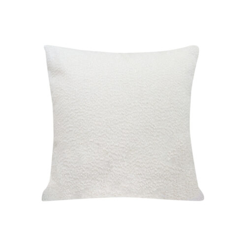 50cm White Throw Pillow Premium Polyester Fiber Cotton