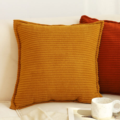50cm Throw Pillow Mustard Wabi Sabi Arches Indoor Outdoor Kavka - Image 4