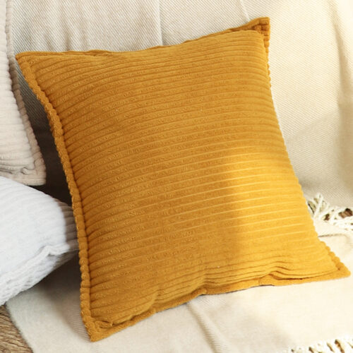 50cm Throw Pillow Mustard Wabi Sabi Arches Indoor Outdoor Kavka - Image 6