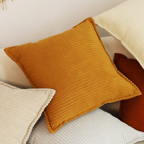 50cm Throw Pillow Mustard Wabi Sabi Arches Indoor Outdoor Kavka - Image 7