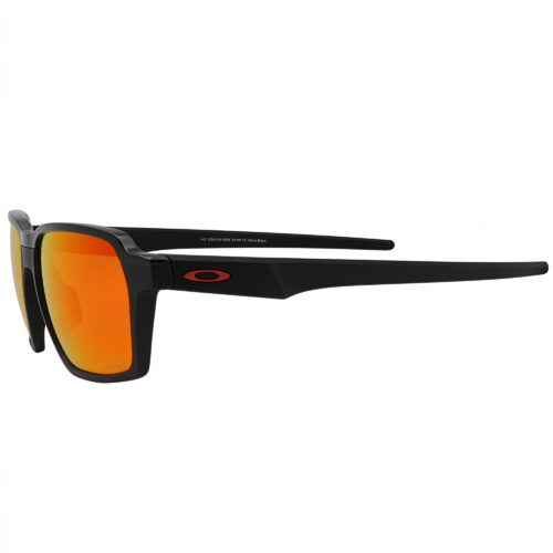 Oakley OO 4143-0358 Parlay Matte Black Prizm Ruby Iridium Lens Mens Sunglasses - Image 2