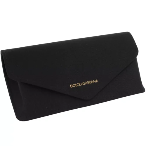 Dolce & Gabbana Black Eyewear Case Small Sunglasses Protections Womens Mens