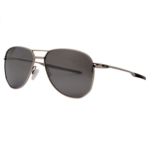 Ex Display Oakley OO 6050-0357 Polarized Contrail TI Satin Chrome Sunglasses