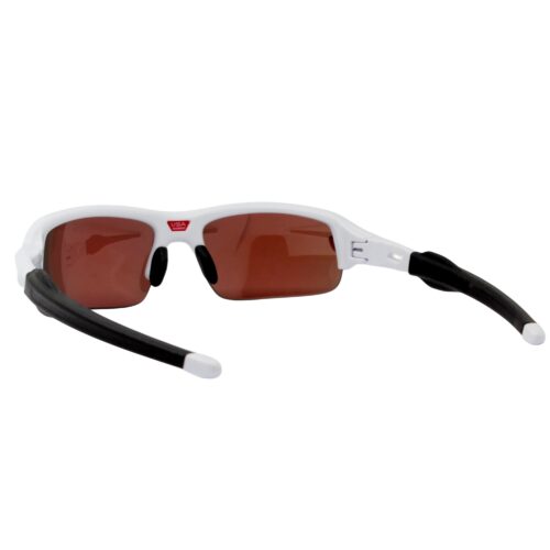 Oakley OJ 9008-0258 Flak XXS Polished White Prizm Field Youth Sport Sunglasses - Image 4