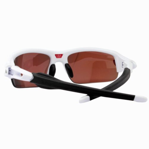 Oakley OJ 9008-0258 Flak XXS Polished White Prizm Field Youth Sport Sunglasses - Image 5
