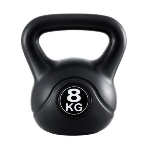 Everfit 8kg Kettlebell Set Weight Lifting Bench Dumbbells Kettle Bell Gym Home - Image 3