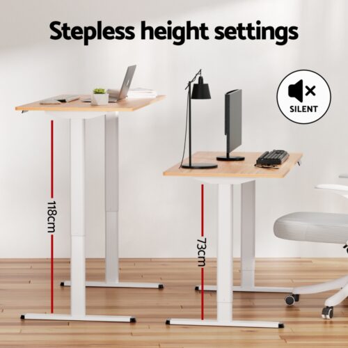 120CM Artiss Electric Standing Desk Sit Stand Desks Home Office Computer Desk - Image 6