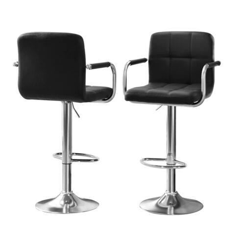 Artiss Bar Table and Stools Set Dining Desk Kitchen Chairs Cafe Pub - Image 3