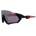 Oakley OO 9401-1337 Flight Jacket Prizm Road Black Mens Shield Sports Sunglasses
