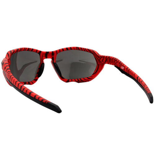 Ex Display Oakley OO 9019-1259 Plazma Red Tiger Prizm Black Iridium Sunglasses - Image 3